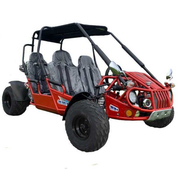 TrailMaster 300-XRS 4E 4-seater Buggy Go Kart, CVT Automatic EFI - Black