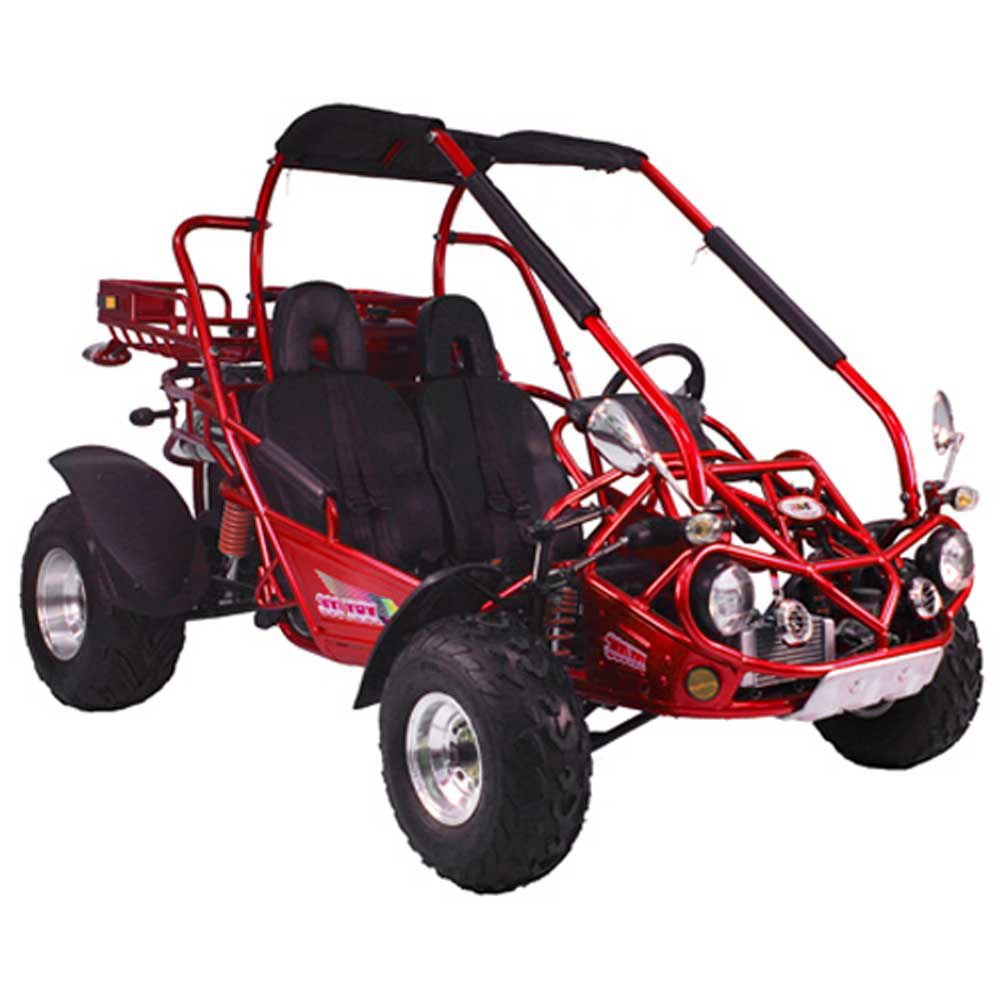 TrailMaster 300 XRX-E Dune Buggy Go Kart, EFI Fuel Injected, Liquid Cooled, Shaft Drive, Alloy Wheels - Blue