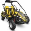 TrailMaster Blazer 200R MID-Size Go Kart, 7.5hp Torque Converter, Electric Start Reverse, Kids Ages 7-12 - Red