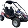 TrailMaster Blazer i200R Electric Go Kart, 48v Lithium Battery, Mid-Sized, Kids Ages 7-12 - Blue