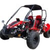 TrailMaster Blazer i2K Electric Go Kart, Lithium Powered - Red