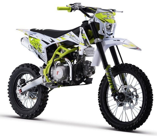 TrailMaster C40 140cc Gas Dirt Bike, 4-Speed Manual Clutch (17/14) Wheels, Ages 16 and up - Red