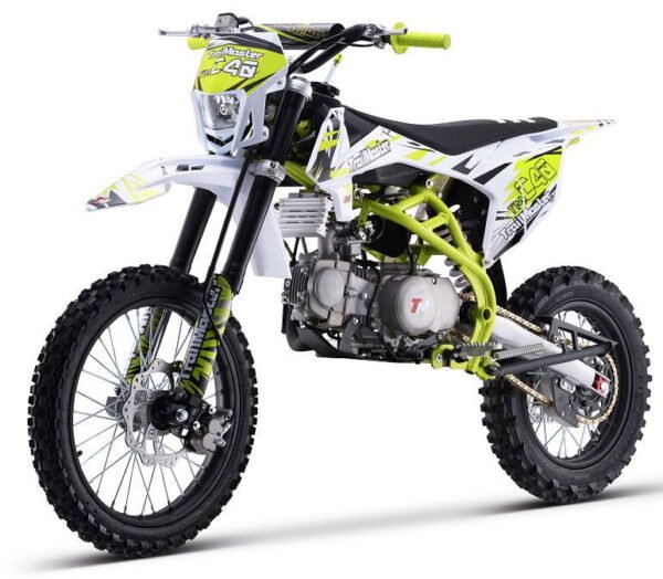 TrailMaster C40 140cc Gas Dirt Bike, 4-Speed Manual Clutch (17/14) Wheels, Ages 16 and up - Red