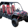 TrailMaster Challenger 300E EFI 4-Seater UTV Side-by-Side - Black
