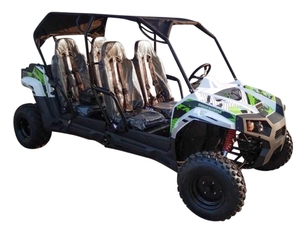 TrailMaster Challenger 300E EFI 4-Seater UTV Side-by-Side - Black