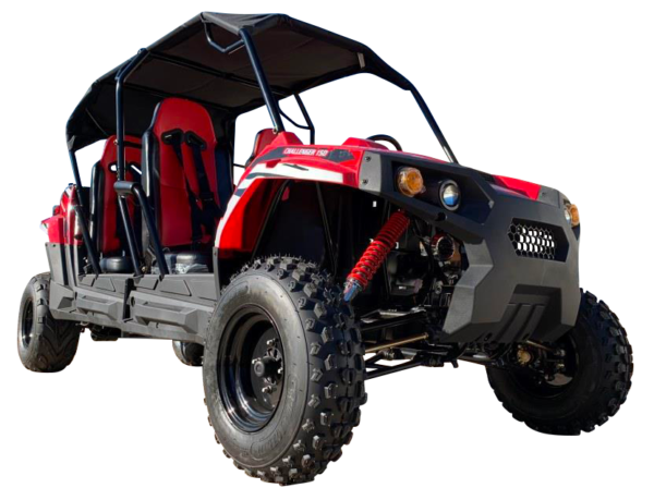 TrailMaster Challenger 300E EFI 4-Seater UTV Side-by-Side - Black