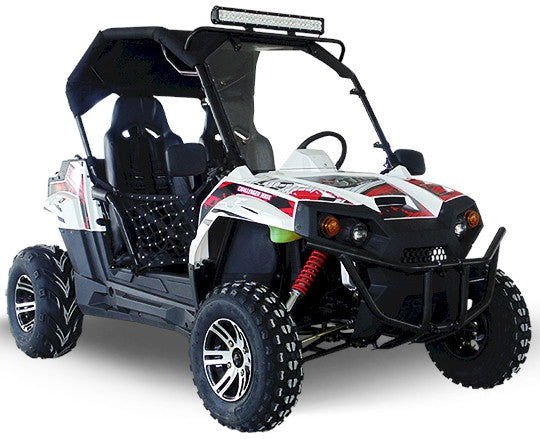 TrailMaster Challenger 300EX (EFI) UTV Side-by-Side, Shaft Drive with Independent Rear Suspension - White