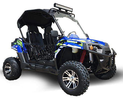 TrailMaster Challenger 300EX (EFI) UTV Side-by-Side, Shaft Drive with Independent Rear Suspension - White