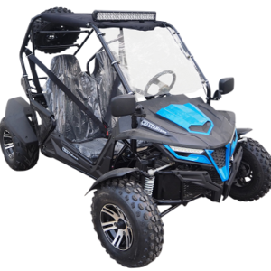 trailmaster-cheetah-200ex-efi-go-kart-cvt-automatic-with-reverse-alloy-wheels-windshield-blue