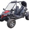 TrailMaster Cheetah 200X Go Kart (Special) CVT Automatic with Reverse, Alloy Wheels, Windshield - Red