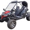 TrailMaster Cheetah 200X Go Kart (Special) CVT Automatic with Reverse, Alloy Wheels, Windshield - Red