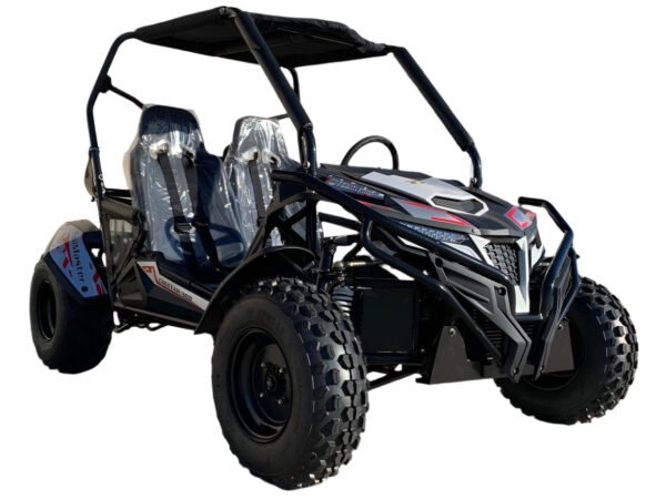 TrailMaster Cheetah 300E EFI UTV Go Kart, Shaft Drive, Liquid Cooled CVT Auto with Reverse - Red