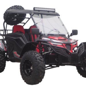 trailmaster-cheetah-300pro-efi-deluxe-utv-go-kart-shaft-drive-liquid-cooled-cvt-auto-with-reverse-side-doors-hard-top-windshield-led-light-bar-red