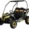 TrailMaster Cheetah-6 Go Kart, 5.5hp Electric Start, Remote Start/Kill with Reverse, Kids Ages 4-9 - Red