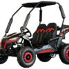 TrailMaster Cheetah-6 Go Kart, 5.5hp Electric Start, Remote Start/Kill with Reverse, Kids Ages 4-9 - Red