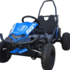 TrailMaster Cheetah i3 Kids Electric Mini Go Kart, 3-Speed settings, with Reverse, Kids Ages 4-9 - Blue