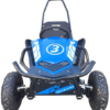 TrailMaster Cheetah i3 Kids Electric Mini Go Kart, 3-Speed settings, with Reverse, Kids Ages 4-9 - Blue