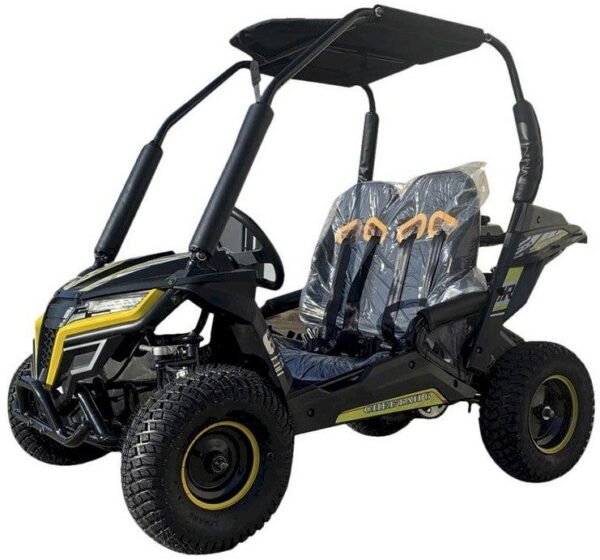 TrailMaster Cheetah i6 Electric Kids Go Kart, 48v 650w, Kids Ages 4-9 - Red