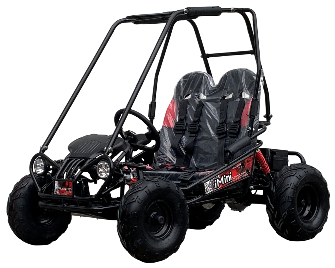 Buy TrailMaster iMini Kids Electric Kart - TrailMaster iMini Kids Electric Go Kart 2-Speed With Reverse view 2