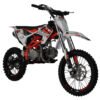 TrailMaster LK125 Pro Series Dirt Bike, Electric Start, 4-Speed Manual, Dual Disc Brakes, (17/14) Wheels - Red