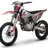 TrailMaster LX250 Dirt Bike, 6-Speed Manual, Dual Disc Brakes, Electric Start with Kick backup, (21/18) Wheels - Red