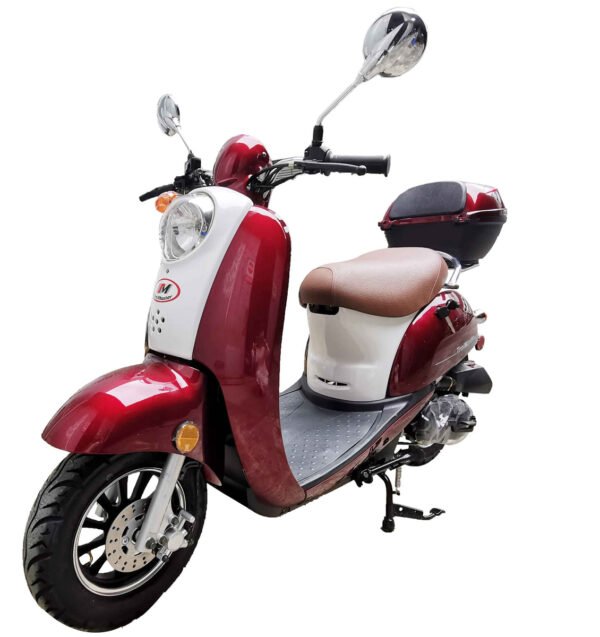 TrailMaster Milano 50cc Street Scooter - Black