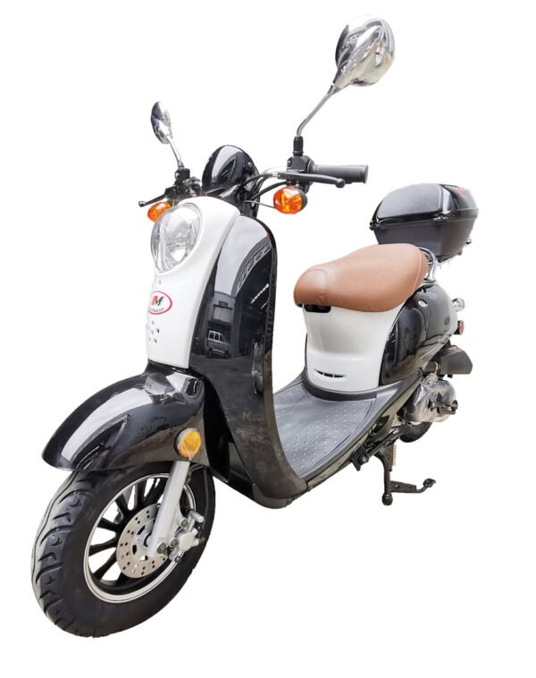 TrailMaster Milano 50cc Street Scooter, Ships Fully Assembled - Black