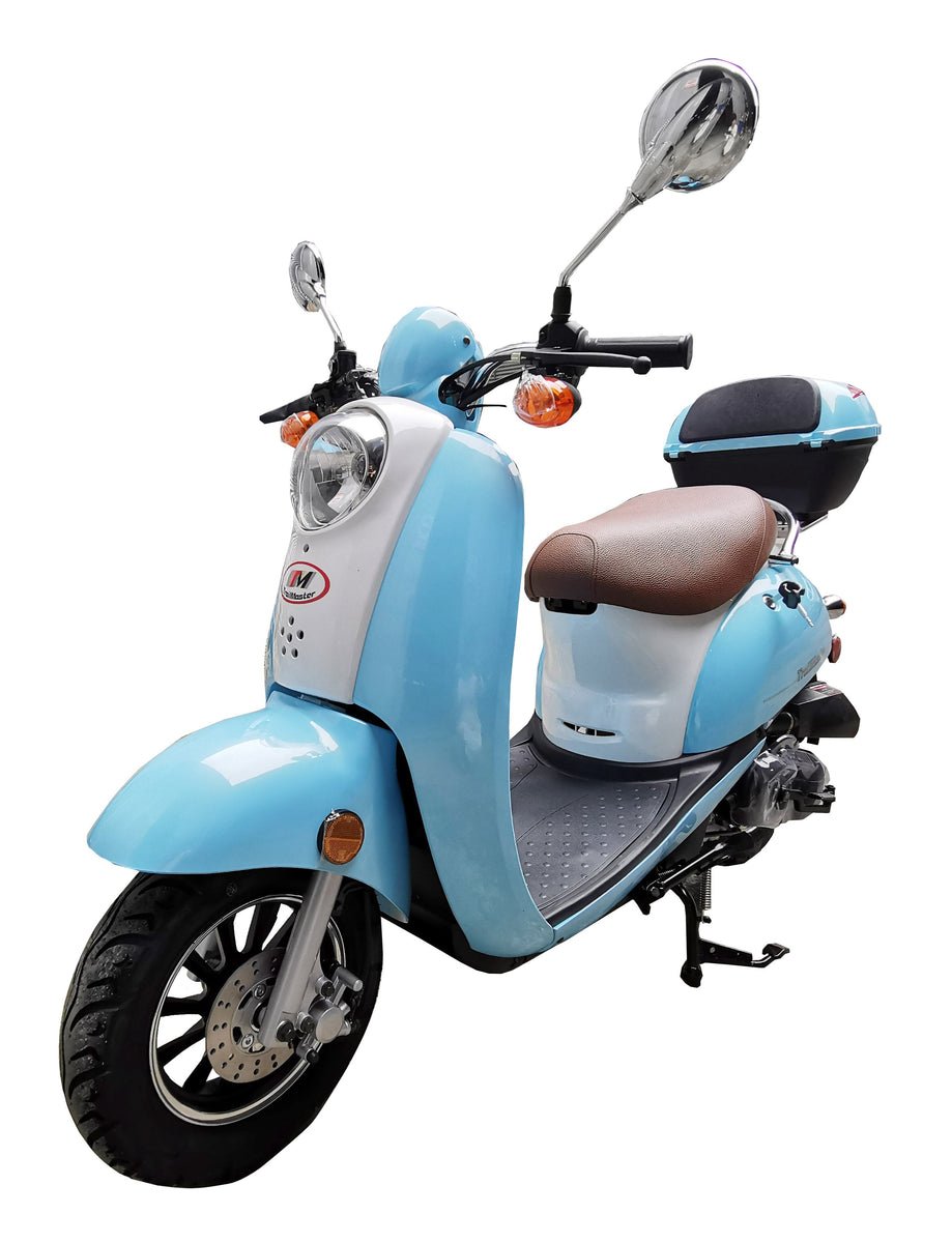 TrailMaster Milano 50cc Street Scooter, Ships Fully Assembled - Black