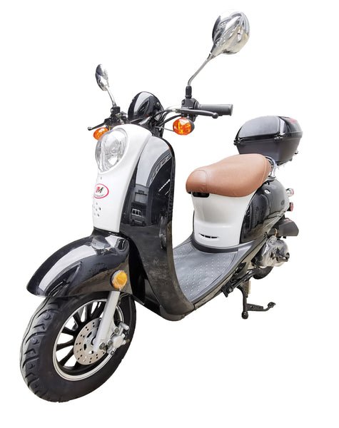 TrailMaster Milano 50cc Street Scooter, Ships Fully Assembled - Black