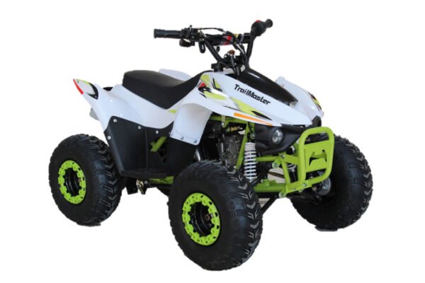 TrailMaster Mini Sport N110 ATV, Automatic with Reverse, 7 inch Wheels, Ages 8 and up - Red