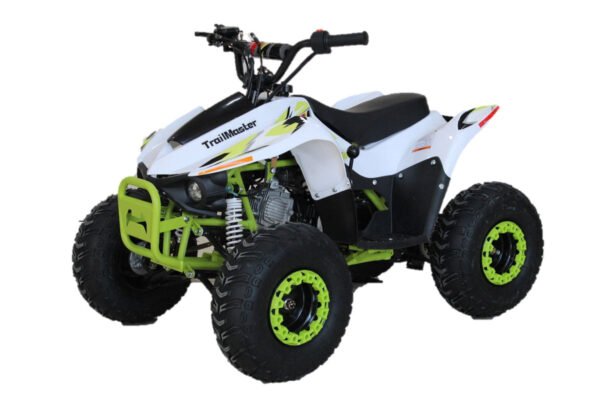 TrailMaster Mini Sport N110 ATV, Automatic with Reverse, 7 inch Wheels, Ages 8 and up - Red