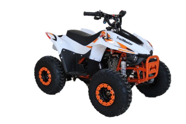 TrailMaster Mini Sport N110 ATV, Automatic with Reverse, 7 inch Wheels, Ages 8 and up - Red