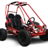 TrailMaster MINI XRX+ Kids GoKart, 5.5hp Gas Engine with Electric Start, Remote Start/Kill, Ages 4-9 - Red