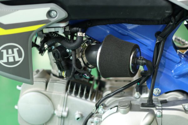 TrailMaster MK110ES Pro Series Dirt Bike, BOSCH EFI, 4-Speed Automatic, Electric Start, Dual Disc Brakes, (14/12) Wheels - Red