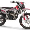 TrailMaster MX250 Dirt Bike, 5-Speed Manual, Electric Start, Dual Disc Brakes, (21/18) Wheels - Red