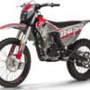 TrailMaster MX250 Dirt Bike, 5-Speed Manual, Electric Start, Dual Disc Brakes, (21/18) Wheels - Red