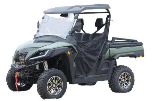 TrailMaster Panther 550Pro UTV, 4X4, Larger Body, Electric Power Steering, Heavy Duty Suspension, 34hp, EFI, High Low Range Automatic Trans, CA Legal, Deluxe Features - Red