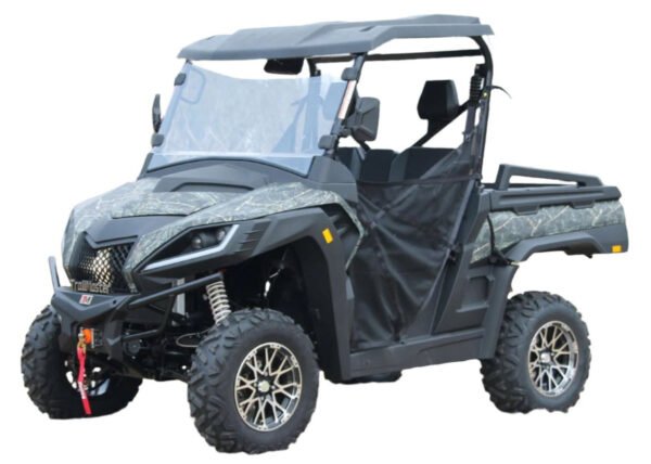 TrailMaster Panther 550Pro UTV, 4X4, Larger Body, Electric Power Steering, Heavy Duty Suspension, 34hp, EFI, High Low Range Automatic Trans, CA Legal, Deluxe Features - Red
