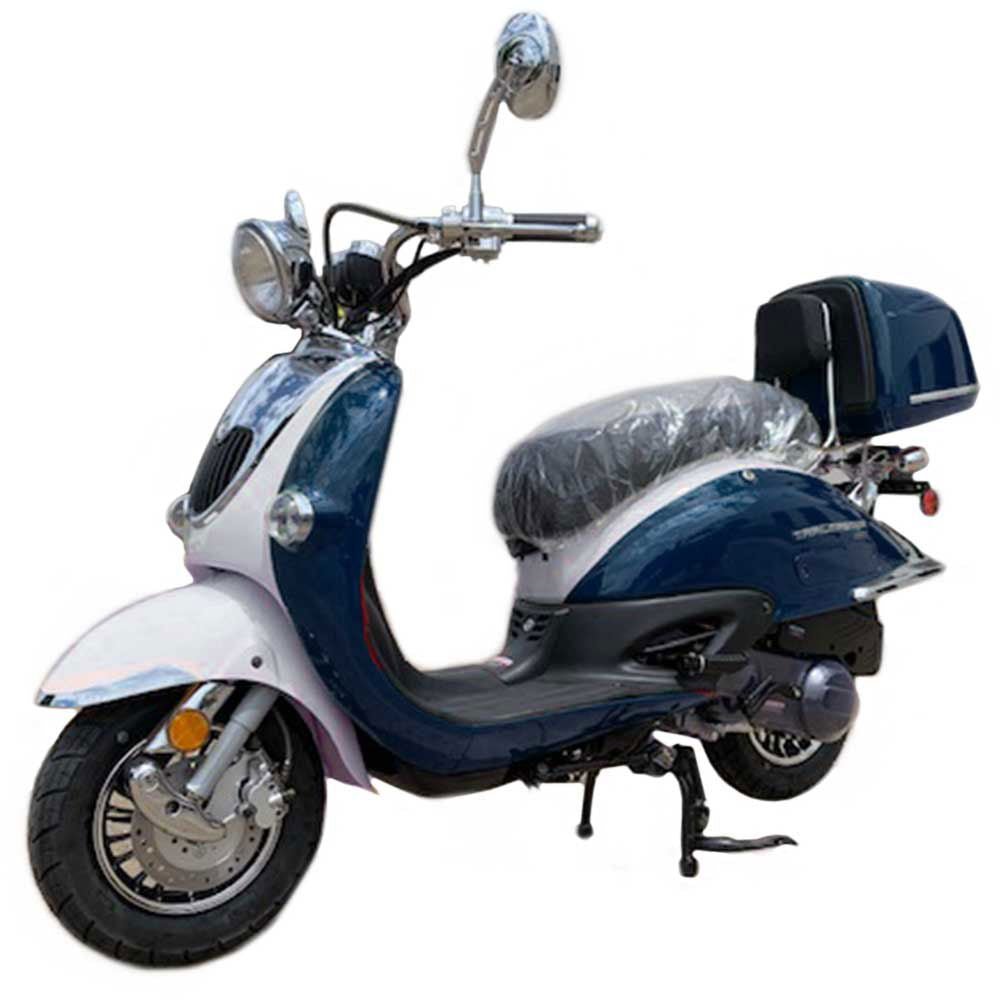 TrailMaster Sorrento 150cc Street Scooter, Ships Fully Assembled - Red