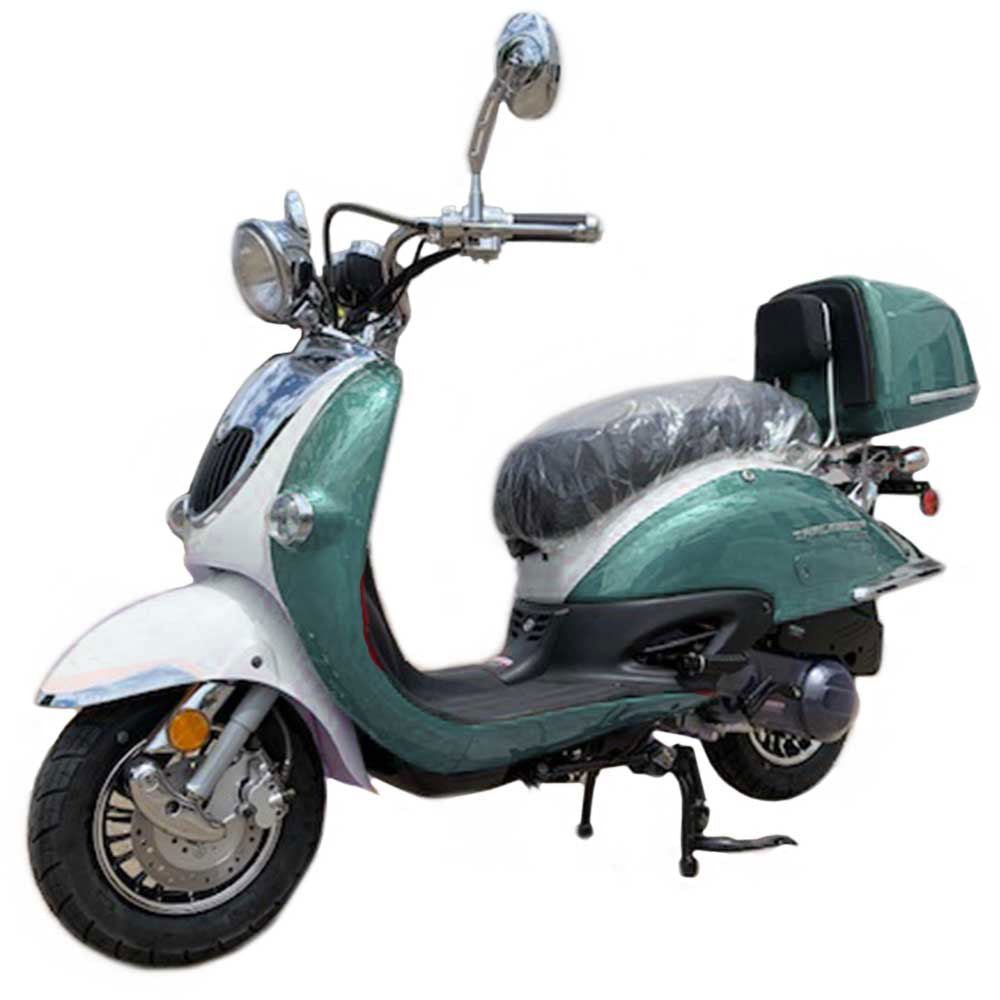 TrailMaster Sorrento 50cc Street Scooter, Ships Fully Assembled - Red