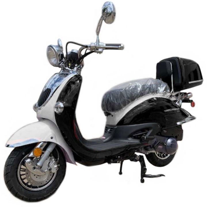 TrailMaster Sorrento 50cc Street Scooter, Ships Fully Assembled - Red