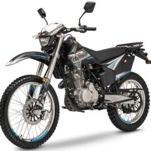 trailmaster-t5-dual-sport-dirt-bike-5-speed-manual-223cc-engine-dual-disc-brakes-electric-start-with-kick-backup-21-18-wheels-blue