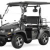 TrailMaster Taurus 200GX UTV Gas Golf Cart, Full Length Roof, 4-Seat, DOT Approved - Carbon Fiber