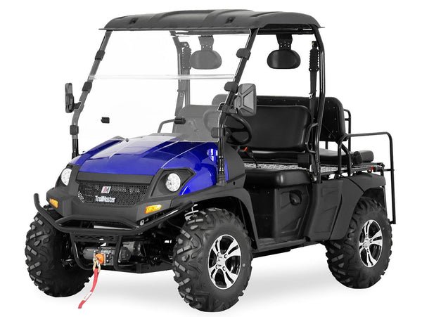 TrailMaster Taurus 450-GV Gas 4-Seat UTV, 4x4 High/Low Gear, Alloy Wheels - Blue