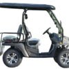 TrailMaster Taurus 50EV 4-Seat Electric Golf Cart, 60 Volt, Full DOT Light Package Included - Red