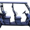 TrailMaster Taurus 80ED-U 4-Seat Electric Golf Cart with Dump Bed, 72 Volt, Aluminum Alloy Wheels - Tree Camo