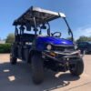 TrailMaster Taurus4 450 Gas 6-Seat UTV, 4x4 High/Low Gear, Alloy Wheels - Blue