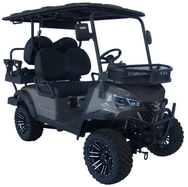 TrailMaster TBM X4 Electric Golf Cart, 5kW Lithium Battery - Blue