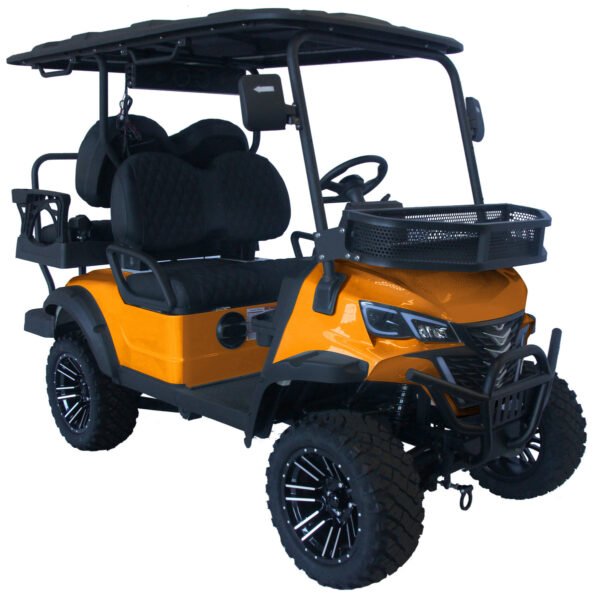 TrailMaster TBM X4 Electric Golf Cart, 5kW Lithium Battery - Blue