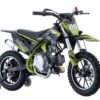 TrailMaster TM06 60cc Gas Dirt Bike, with Electric Start, Automatic, Training Wheels Included, Ages 6-9 - Green